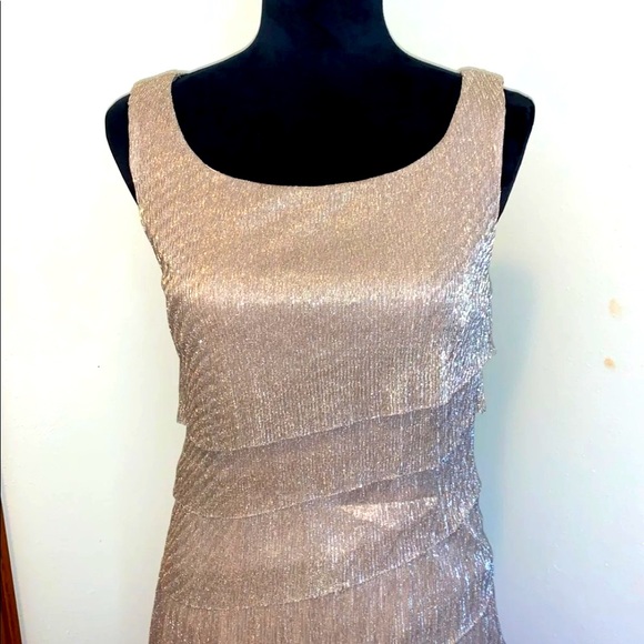 Shimmery Ruffle Dress - Picture 2 of 5